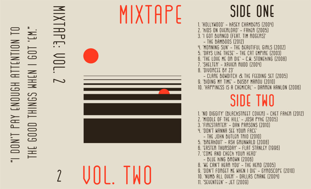 Mixtape, Vol. 2. Full Design.