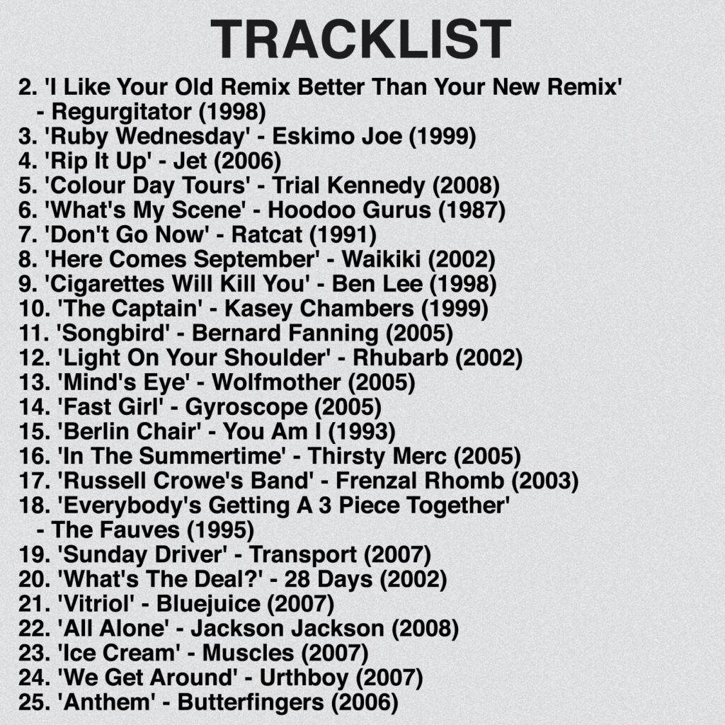 Mixtape, Vol. 3. CD Version, Rear.