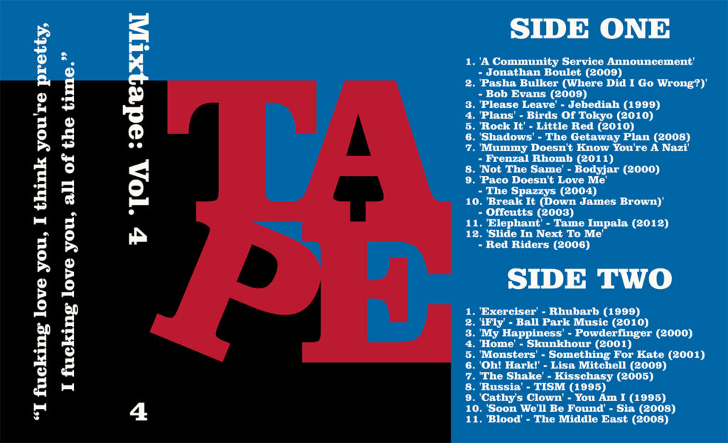 Mixtape, Vol. 4. Full Design.