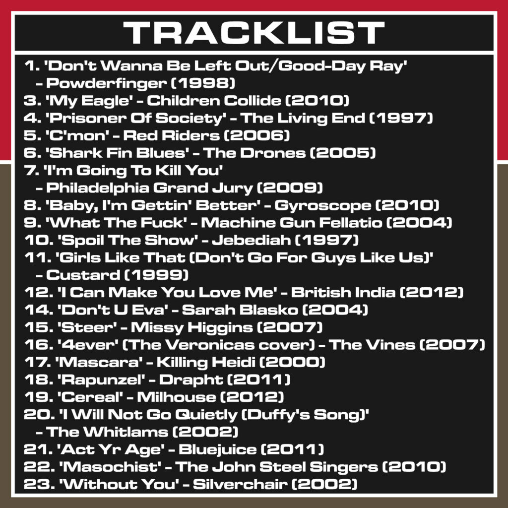 Mixtape, Vol. 6. CD Version, Rear.