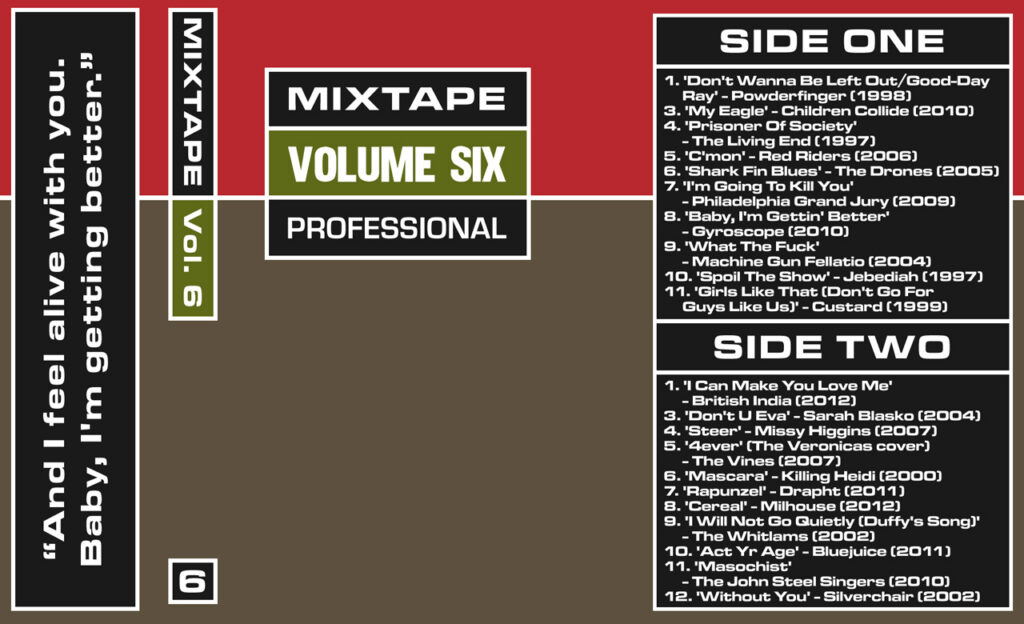 Mixtape, Vol. 6. Full Design.