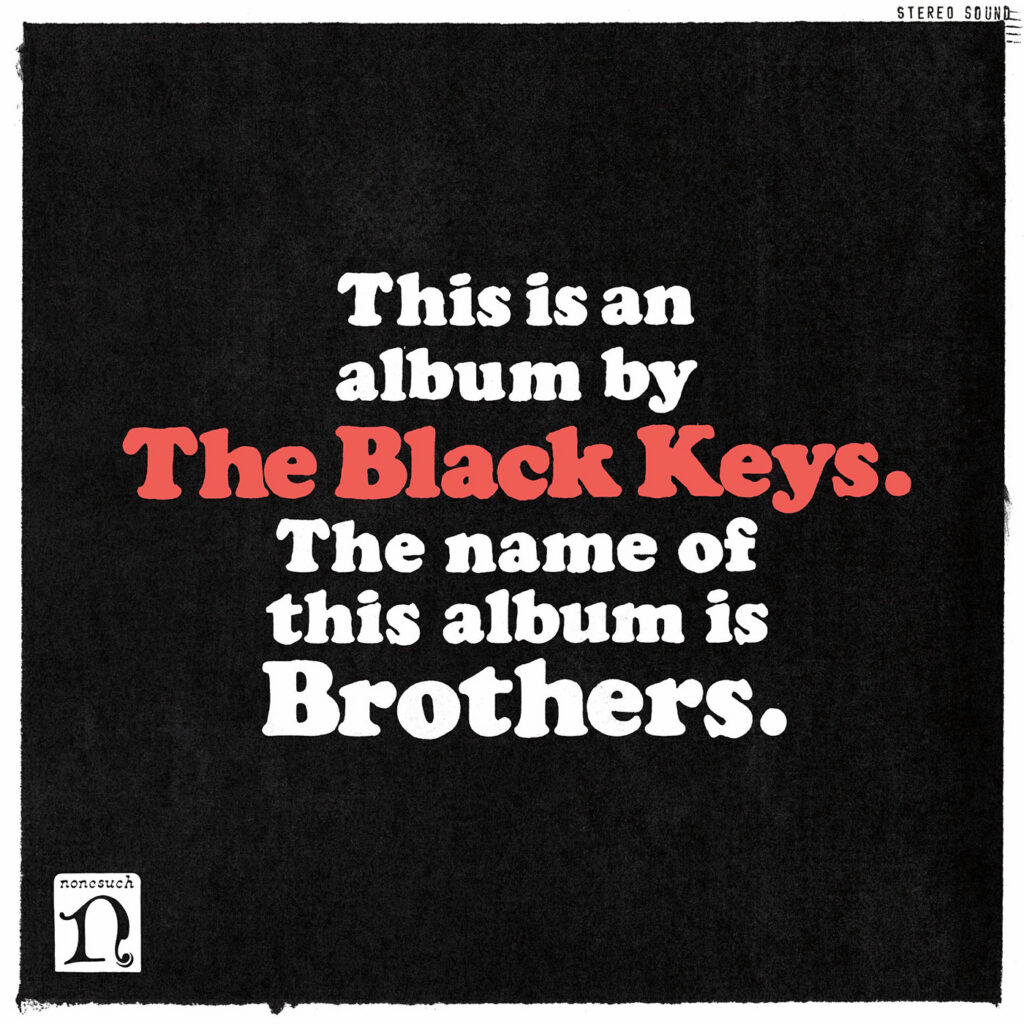Mixtape, Vol. 6. Original Inspiration. Credit: The Black Keys' 'Brothers' album (2010), with art direction by Michael Carney.